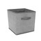 Simplify Collapsible Storage Cube in Heather Grey 25432-HEATHER - alternate 1